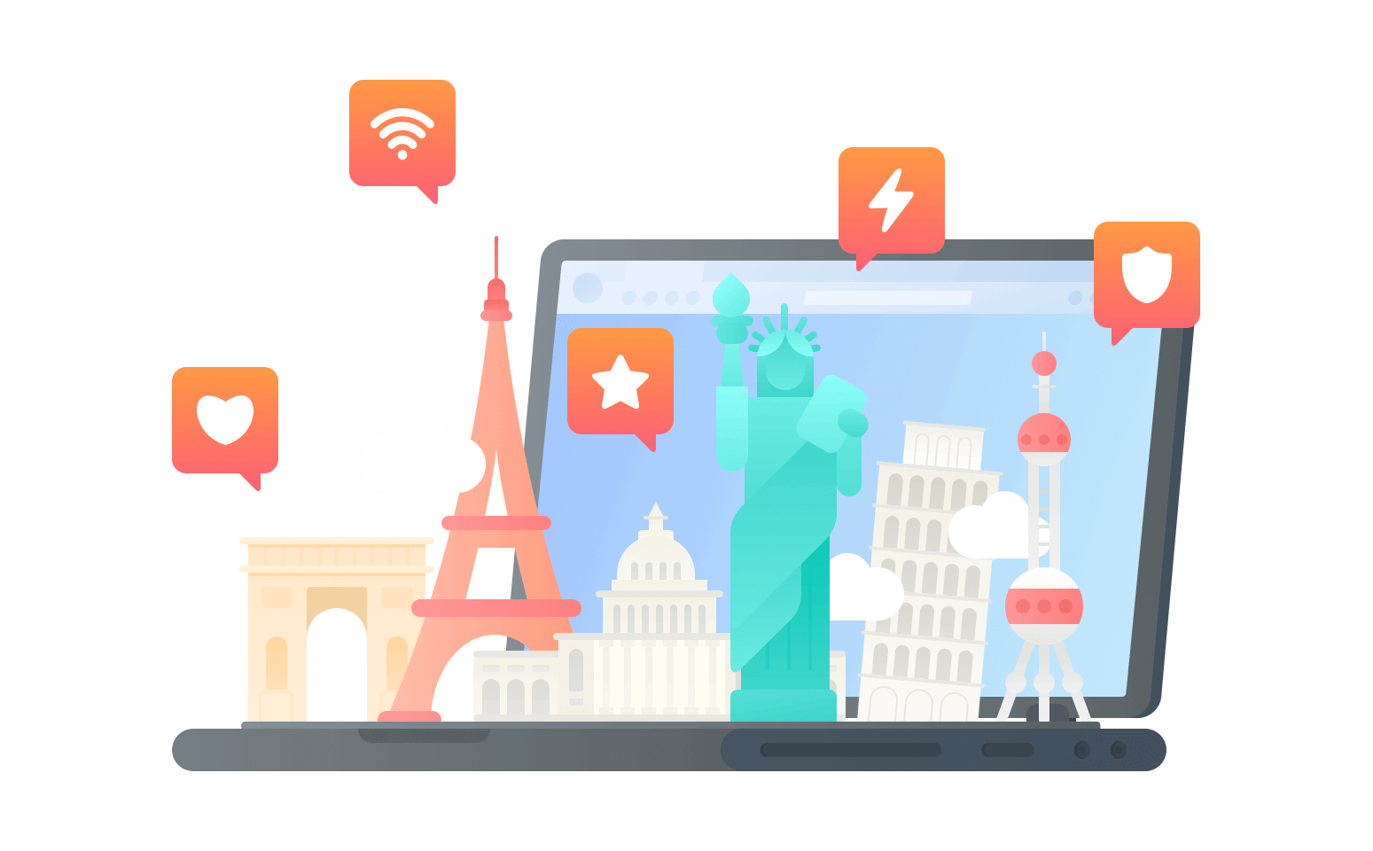 在蒙塞拉特山通过VPN看国内电影 - 抖音VPN